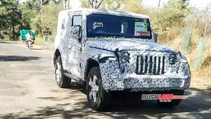 2020 Mahindra Thar Spy Pics: लाॅकडाउन में 2020 महिंद्रा थार की हो रही है टेस्टिंग, देखें तस्वीरें
