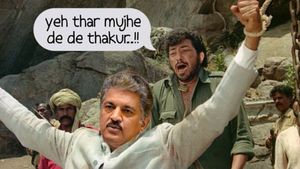 महिंद्रा थार के दीवानों ने बनाया शानदार मीम, आनंद महिंद्रा भी देखकर हो गये खुश