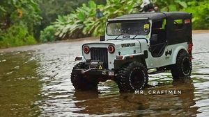 Mahindra Major Miniature: हाथ से बना दिया महिंद्रा मेजर जीप का छोटा मॉडल, दिखने में लगती है हुबहू