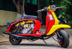 यह है पूरे देश की इकलौती ट्विन-सिलेंडर लैम्ब्रेटा स्कूटर, देती है 65 बीएचपी का पॉवर