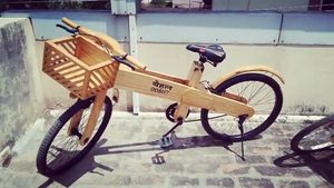 पैसों की तंगी के कारण कारपेंटर ने बनाई लकड़ी की साइकिल, अब विदेशों से आ रहे हैं आर्डर