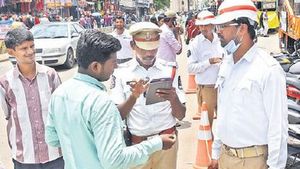 ट्रैफिक चालान से नाराज इलेक्ट्रीशियन ने पुलिस थाने की काटी बिजली, हुआ गिरफ्तार