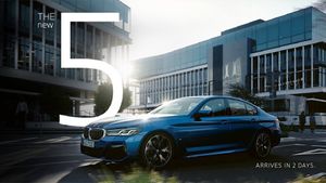 BMW 5 Series Facelift की नई टीजर इमेज हुई जारी, कल होने वाली है लॉन्च