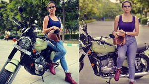 बॉलीवुड एक्ट्रेस Gul Panag ने खरीदी कस्टम Jawa 42 बाइक, Instagram पर शेयर की तस्वीरें