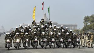 बीएसएफ की महिला मोटरसाइकिल टीम करेगी देश का भ्रमण, बाइक से तय करेगी 5,280 किमी की यात्रा