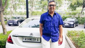 अशनीर ग्रोवर ने 2.5 करोड़ की मर्सिडीज के साथ शेयर की तस्वीरें, लेकिन नंबर प्लेट के वजह से उड़ा मजाक