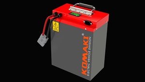 अब नहीं लगेगी इलेक्ट्रिक स्कूटरों में आग, कोमाकी ने लाॅन्च की फायरप्रूफ फेरो फॉस्फेट बैटरी