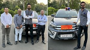 आईएएस अधिकारी पर चला चुनाव आयोग का डंडा, सोशल मीडिया पर डाली थी कार से साथ तस्वीर