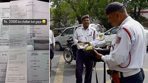 दिल्ली में इस कार को चलाने पर कट गया 20,000 रुपये का चालान, कार मालिक ने शेयर किया वीडियो