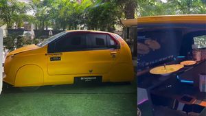 Tata Indica को बना दिया शानदार रेस्टोरेंट, VIDEO देख हैरान हो जाएंगे आप!