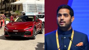 10.5 करोड़ की Ferrari कार चलाते वक्त Akash Ambani से हुई ये बड़ी गलती! क्या अमीर कुछ भी कर सकते हैं?