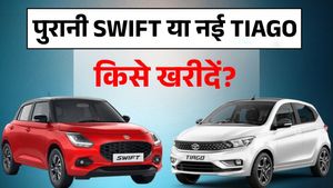 Maruti Swift सेकेंड हैंड या नई Tata Tiago; 6 लाख के बजट में कौन ज्यादा फुल वैल्यू फॉर मनी? 