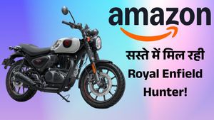दिवाली धमाका! Amazon पर मात्र इतने की मिल रही Royal Enfield Hunter, 349cc इंजन के साथ मिलती है 40 Kmpl माइलेज
