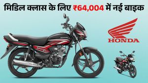 ₹64,004 वाली इस Honda मोटरसाइकिल के सामने Apache-Pulsar भी फेल; दनादन खरीद रहे ग्राहक, माइलेज 65 KMPL