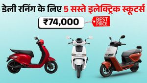 159 KM रेंज, फास्ट चार्जिंग और एडवांस फीचर्स; डेली रनिंग के लिए बेस्ट हैं ये 5 इलेक्ट्रिक स्कूटर, कीमत ₹74,000