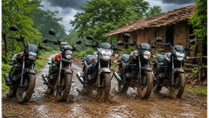 मानसून की बारिश में कीचड़ भरे रास्तों पर भी नहीं रुकेंगी ये 5 दमदार बाइक्स, माइलेज और कीमत जानकर हैरान रह जाएंगे!