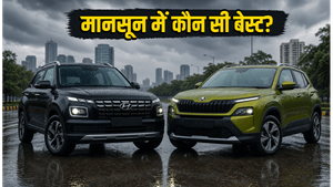 मानसून की बारिश में कौन सी SUV है सुरक्षित? Hyundai Creta बनाम Skoda Kylaq का फैसला