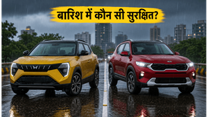 मानसून की भारी बारिश में कौन सी SUV है सबसे सुरक्षित? Mahindra XUV 3XO बनाम Kia Sonet का सच