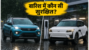 भारी बारिश में Tata Nexon EV या Mahindra XUV400: जलभराव के बीच कौन सी SUV है सबसे सुरक्षित?