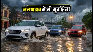 कोलकाता में भारी बारिश का अलर्ट: जलभराव वाली सड़कों पर भी सुरक्षित रखें परिवार, 10 लाख में ये SUV बेस्ट