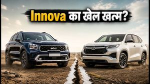 Kia Sorento Hybrid का धमाका: क्या Innova HyCross का दबदबा होगा खत्म?