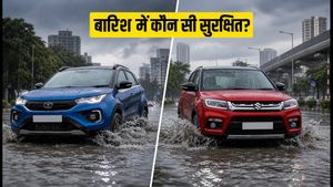 मानसून की भारी बारिश में कौन सी SUV है सुरक्षित? टाटा नेक्सन बनाम मारुति ब्रेज़ा का सच