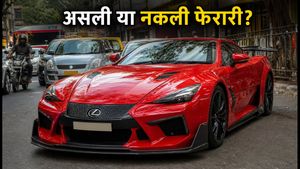 मुंबई की सड़कों पर दिखी Ferrari, लेकिन सच जानकर दंग रह जाएंगे आप!