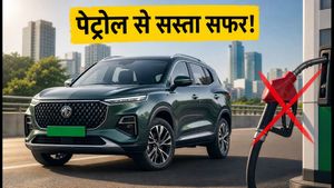 MG की नई 3-रो SUV का धमाका: 1,000 किमी रेंज और पेट्रोल से भी सस्ता सफर, जानें क्या है खास