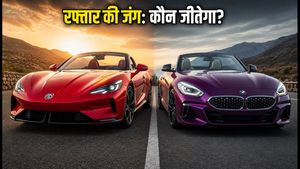MG Cyberster की भारत में एंट्री: क्या यह BMW Z4 को दे पाएगी कड़ी टक्कर?