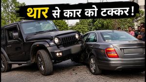 फरीदाबाद में रजत दलाल का 'थार' ड्रामा: पार्किंग विवाद में दूसरी कार को मारी टक्कर, वीडियो वायरल