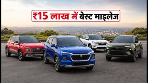 पेट्रोल के बढ़ते दाम से हैं परेशान? ₹15 लाख के बजट में ये 5 SUVs देंगी जबरदस्त माइलेज और सेफ्टी (2026)