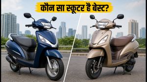 Honda Activa vs TVS Jupiter: ऑफिस जाने के लिए कौन सा स्कूटर है बेस्ट? माइलेज और EMI का पूरा गणित समझें