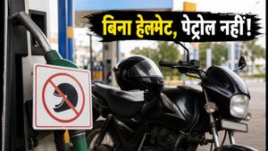 सावधान! आजमगढ़ में 'नो हेलमेट, नो फ्यूल' नियम लागू: पेट्रोल पंप पर तेल चाहिए तो हेलमेट पहनना अनिवार्य, वरना कटेगा ₹1000 का चालान