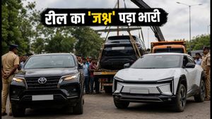 पुणे हाईवे पर रील का 'जश्न' पड़ा भारी: महिंद्रा BE 6 और फॉर्च्यूनर हुई जब्त, पुलिस का एक्शन