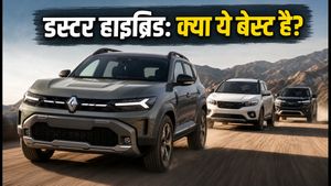 Renault Duster Strong Hybrid: ₹17 लाख से कम में धांसू माइलेज और ADAS, क्या ये Hyryder को देगी टक्कर?