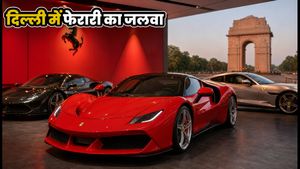 दिल्ली में फेरारी का महाकुंभ: यशोभूमि में शुरू हुआ 'यूनिवर्सो फेरारी', देखें F80 और डेटोना SP3 का जलवा