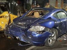 Chennai: Drunk Student Rams Porsche Into 12 Autorickshaws, Kills 1 