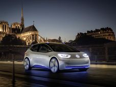2016 Paris Motor Show: Volkswagen Previews Electric Future With I.D. Concept Electric Car