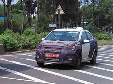 Chevrolet Essentia Compact Sedan Spied Testing In India