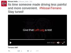 Nissan Teases Terrano Automatic On Twitter — Launch Iminent
