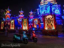 Day-Night Transition With TVS #Wego On #DurgaPuja In Kolkata — Part 2