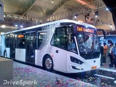 Busworld India 2016: MG Group Unveils Columbus Tarmac Bus, Launches Mammoth Luxury Bus In India