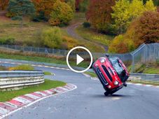 Mad Mini Sets Side Wheelie Nurburgring Lap Record