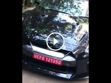 John Abraham With His New Nissan GT-R Black Edition