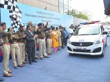 Haryana Police Department Presented With 13 New Maruti Suzuki Ertigas 