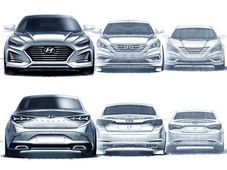 Hyundai Sonata Facelift Teased — Now More Aggressive Than Ever
