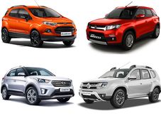 Top 5 Selling Compact SUVs In January 2017 In India