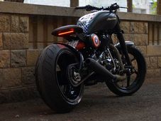 Bulleteer Customs Presents The Americana — Captain America’s Ride? 