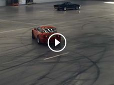 Watch Race Car Drivers Drift Vintage Aston Martins Worth A Cool $83 Million