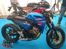 Suzuki Unveils Custom GSX R150 Cafe Racer Concept